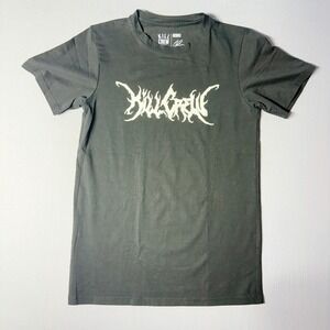 Kill Crew Porrada Series Vol 1 The Gym Is My Psych Ward Graphic Tee XS Grey